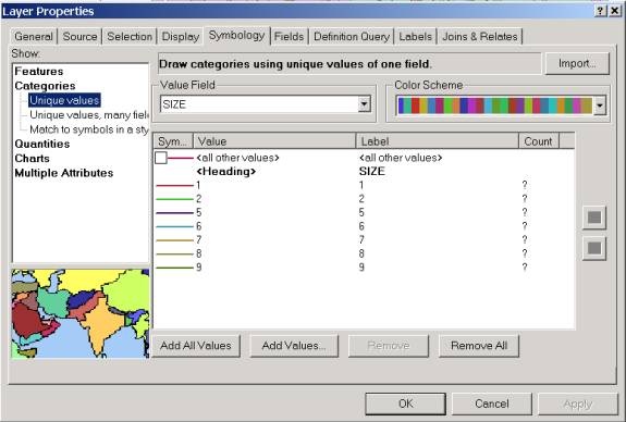 Exercise 3: Map Projectioins in ArcMap and ArcToolbox